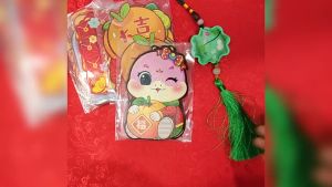 🔥(6pcs/pack) CNY Angpao Angpau Red Packet -网红爆款镭射立体造型新年压岁利是封