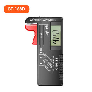 Máy Kiểm Tra Pin Kỹ Thuật Số LCD BT-168 PRO Máy Dò Điện Áp Cho Pin AA AAA C D 18650 9V Pin Nút Hoạt Động Không Cần Nguồn Dụng Cụ Kiểm Tra Pin