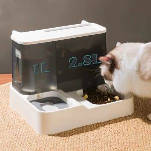 Teekland Tự Động máy cho ăn tự động Và đài phun nước Bộ 2-Trong-1 An Toàn Và Bền Mèo Bát cho chó dung tích lớn Chảy Nước Không Ướt Miệng cho ăn tự động Không Có Thực Phẩm Bị mắc kẹt Phụ kiện cho thú cưng