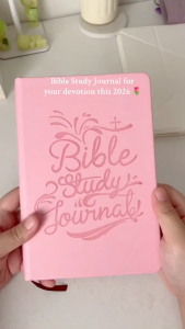 Christian Supplies PU Bible Study Journal A5Size Inspirational S.O.A.P Method JournalReflection