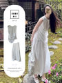 CHOUXIE | Đầm Bộ Dáng Elegance Thời Trang Mùa Hè Size Lớn. 