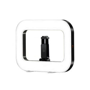 Portable Handheld Ring LED Light New Rabbit Cage Lighting Photography Lamp for Mobile Live Broadcast Selfie Light Decoration