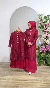 GAMIS COUPLE IBU ANAK / GAMIS LEBARAN COUPLE / GAMIS TERBARU LEBARAN 2025