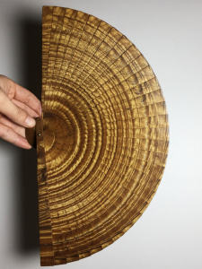 Đàn Hương Gỗ Đỏ Nhỏ Nghệ Thuật Sóng Nước Gỗ Già Đồ Trang Trí Nhà Phong Cách Cổ Điển Thủ Công