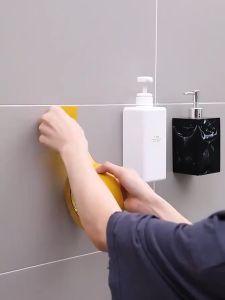 เทปกาวสองหน้าแบบผ้า แข็งแกร่ง ความหนืดสูง เทปกาวตาข่างสีเหลือง โปร่งใส