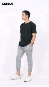 CATELU Celana Joger 7/8 Abu Muda - Jogger Pants Jimy