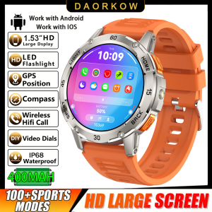 2026 NEW Smart Watch Men 1.39inch AMOLED Screen Bluetooth Call Custom Dial Heart Rate Health Monitoring Outdoor Sport Smartwatch