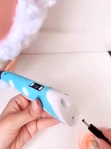 3D Pen Digital Display Intelligent Printing Pen Making Doodles Graffiti Arts Crafts With USB Cable