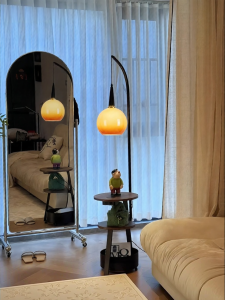 DGY | Retro Atmosphere Creation Fishing Floor Lamp