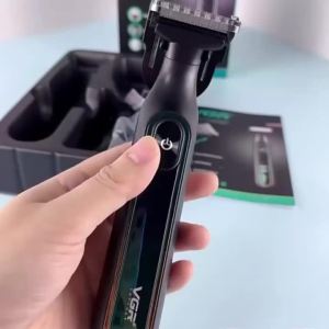 VGR | VGR new hair remover 3-in-1 hair trimming set gradient color household shaver IPX6 waterproof intelligent digital shaver V-361