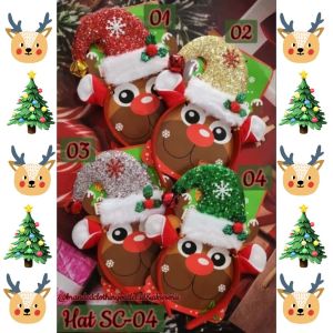 BANDO NATAL LED ELASTIS MEWAH / BANDO NATAL ANAK DAN DEWASA / BANDANA NATAL LUCU UNIK MURAH / BANDO RUSA DEER / BANDO NATAL LAMPU NYALA / LED CHRISTMAS HEADBAND / HBC-7817