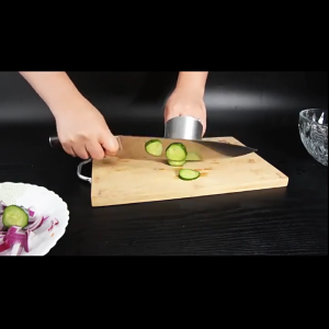 2pcs Stainless steel vegetable cutting hand guard anti-cutting tool Kitchen anti-cutting finger guard tool