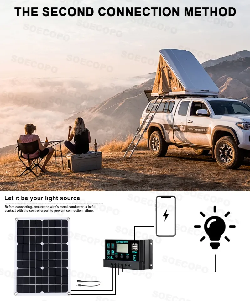 6000W Solar Panel Kit – Complete Solar Power Generator With 100A Controller, 220V Grid System For Home-701711