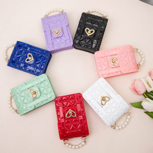 Túi Đeo Chéo Nữ Mini Quai Hạt Ngọc Đựng Điện Thoại Mỹ Phẩm Đồ Cá Nhân Mềm Mại - Bền Đẹp - Hot Trend