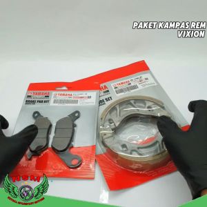 PAKET 2ITEM KAMPAS REM BELAKANG VEGA ZR + DISPAD CAKRAM DEPAN VEGA ZR JUPITER Z JUPITER MX JUPITER Z BURHAN JUPITER ROBOT VEGA RR