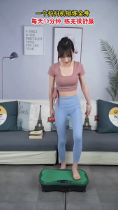 【TOP SALE】Upgraded Exercise vibration plate body slimming machine for stimulator equipment Weight loss Slimming machine Vibrating belt Slimming stovepipe Belt Abdomen Slimming Sports Fitness Home equipment Weight loss artifact Slimming machine