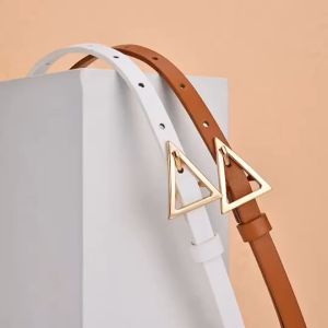 Thắt lưng nữ dây nịt nữ bản nhỏ không lỗ dạng mảnh 1cm phối blazer đai váy nhỏ mặc đầm