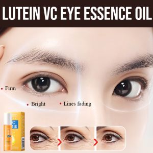 Lutein Vc Eye Essence Oil Firm Eye Serum  Antiwrinkle Light Lines Eye Essence Oil Remove Eye Bags Dark Circles