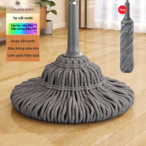 Joybos | Chổi Lau Nhà Thấm Hút Tốt Dùng Được Ẩm Khô Có Thể Vắt Bằng Tay Không