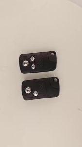 Jingyugin Từ Xa Vỏ Chìa Khóa Ô Tô Dành Cho Xe Honda CRV CR-V Fit Civic Odyssey Accord Spirior Crosstour 2009-2016 ABS Kim Loại 2/3BTN FOB