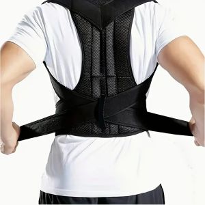 Back Brace Posture Corrector for Women & Men Back Lumbar Support Adjustable Shoulder Posture Support for Improve Posture & Back