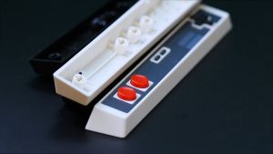 FEKER K-11 Space Bar 6.25U Keycap PBT Game Console Button Style Cherry Replacement Keycaps for Mechanical Keyboards