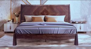 [100% Gỗ] Giường SphinX màu DarkBrownKHÁNG ẨM KHÁNG MỐI MỌT SÀNH ĐIỆU HƠP THỜI Lắp ráp 30