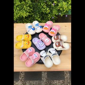 MK TEBAL PREMIUM Sandal Anak Laki-Laki Perempuan Import KARTUN RINGAN 1-7 Tahun