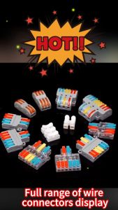 Quick Connect Terminal Multifunctional Press Type Wire Connector Household Hotel Lighting Fixtures
