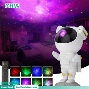 ORIA Star Projector Night Lamp USB Starry Sky Projector with Remote Timer Adjustable Design Astronaut Projector Nebula Galaxy Night Light Projector Nice Gift for Children Adults Baby Bedroom Study Room and Game Room