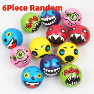 6 Pcs Toys Stress Ball Anxiety Relief For Boys Girls Squeeze Ball That Relieves Stress interesting Children Toys