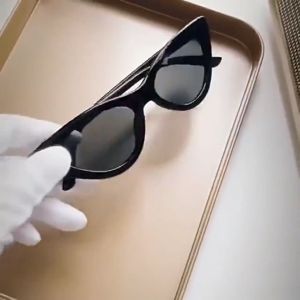 【YOU J】Fashion Summer Ulzzang Retro Cat Eye Sunglasses Aesthetic Summer Shades Eyeglasses for Women