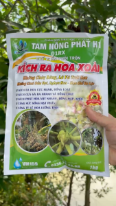 Phân Bón Sinh Học Vi Lượng TAM NÔNG PHÁT H1 01RX Chế Phẩm Phối Trộn Hiệu KÍCH RA HOA XOÀI – Không Cháy Bông Lá Và Trái Non Không Chai Đầu Đọt Nghẹn Hoa Hạn Chế Ra Lộc (Gói 1Kg)