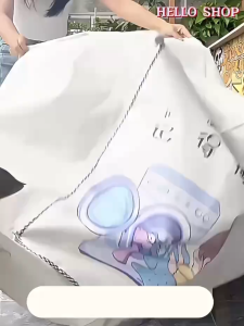 Vỏ bọc máy giặt cửa ngang chống nắng mưa bụi bẩn chất liệu vải dù bền đẹp chống thấm