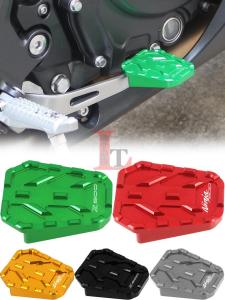 Anti-Slip Brake Pedal Pads for Kawasaki Ninja 500 Z500 Modified Wide Extended Non-Slip Foot Mat Motorcycle Accessories