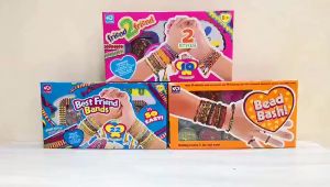 Kids DIY Bracelet Making Kit Arts for Kids Friendship Craft Kit for Kids Boys and Girls