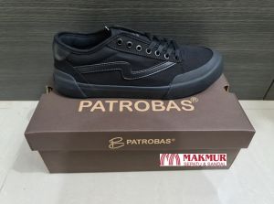 Sepatu Sekolah - Patrobas NEW Ivan - All Black