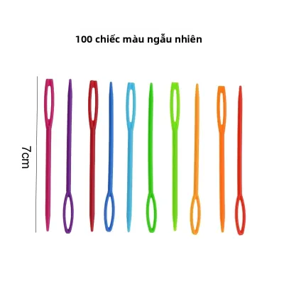 Bộ Móc Len Kèm Hộp Đựng Dành Cho Người Mới Bắt Đầu & Người Yêu Thích Móc Len - Bộ Dụng Cụ May Và Dệt Kim Loại Kèm Giá Đỡ Len