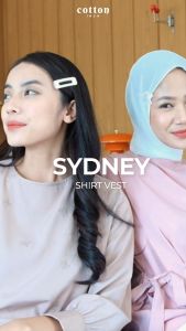 Cotton Inch - Sydney Kemeja Rompi Lengan Panjang Wanita