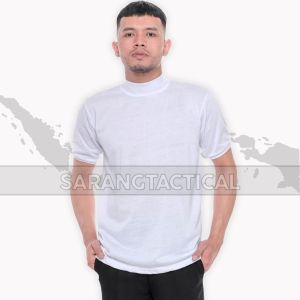 Kaos Hitam Kerah Tinggi/Kaos Kerah Tinggi/Baju Hitam Kerah Tinggi