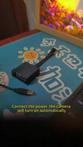 Upgraded Version 4K HD Mini WiFi Camera Supports Remote Viewing Motion Detection Home Nanny Style DIY Camera Supports SD Card