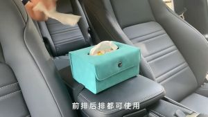 Hộp Đựng Khăn Giấy Trên Ô Tô Cao Cấp Sang Trọng Tặng Kèm Khăn Giấy Trong Hộp