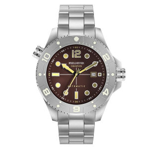 FEELNEVER New Retro Automatic Watch for Men Fashion Sapphire 316L Stainless Steel Sport Mens Mechanical Wristwatch Montre Homme
