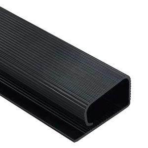 1PC Kênh Sắp Xếp Cáp Trên Bàn Làm Việc Khay Quản Lý Cáp PVC Không Cần Khoan Dưới Bàn Phụ Kiện Để Bảo Vệ Cáp