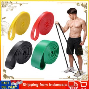 208cm Yoga Band / Resistance Band Gym Olahraga / Loop Elastic Resistance Band / Resistence Band Pull Up
