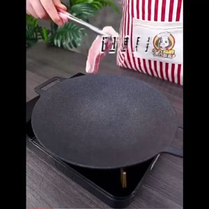 ⚡ลดราคา⚡กระทะปิ้งย่างเกาหลี BBQ เทปล่อน ผัด ทอด ย่าง ทำอาหารได้ทุกประเภท ไม่ติดกระทะ🚚🚚