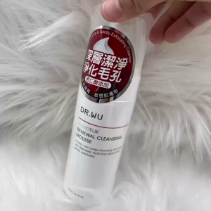 *EXP2028.07*.DR.WU Renewal Cleansing Mousse With Mandelic ACID 杏仁酸煥膚潔顏慕斯 150ml 【Toasty Life 】【DR WU】