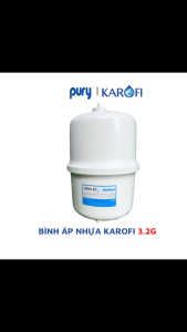 Bình áp máy lọc nước Karofi Kangaroo chính hãng Bình áp 8l (3.2G) Bình áp 10l (4.0G) Bình áp nhựa kèm van - Dùng cho tất cả máy lọc nước