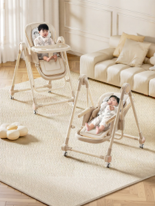 QIAOLEXIONG | Ghế Ăn Dặm Đa Năng Gấp Gọn