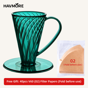 Phễu Lọc Cà Phê HAVMORE Nhiều Màu Sắc Có Thể Tái Sử Dụng Hình Nón Nhỏ Gọn Ít Nhiễu Loạn Bằng Nhựa Giúp Pha Cà Phê Ngon Hơn